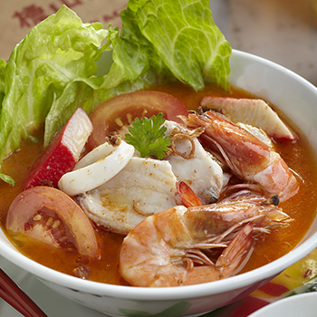Chai's_Tom Yum Seafood Soup with Rice